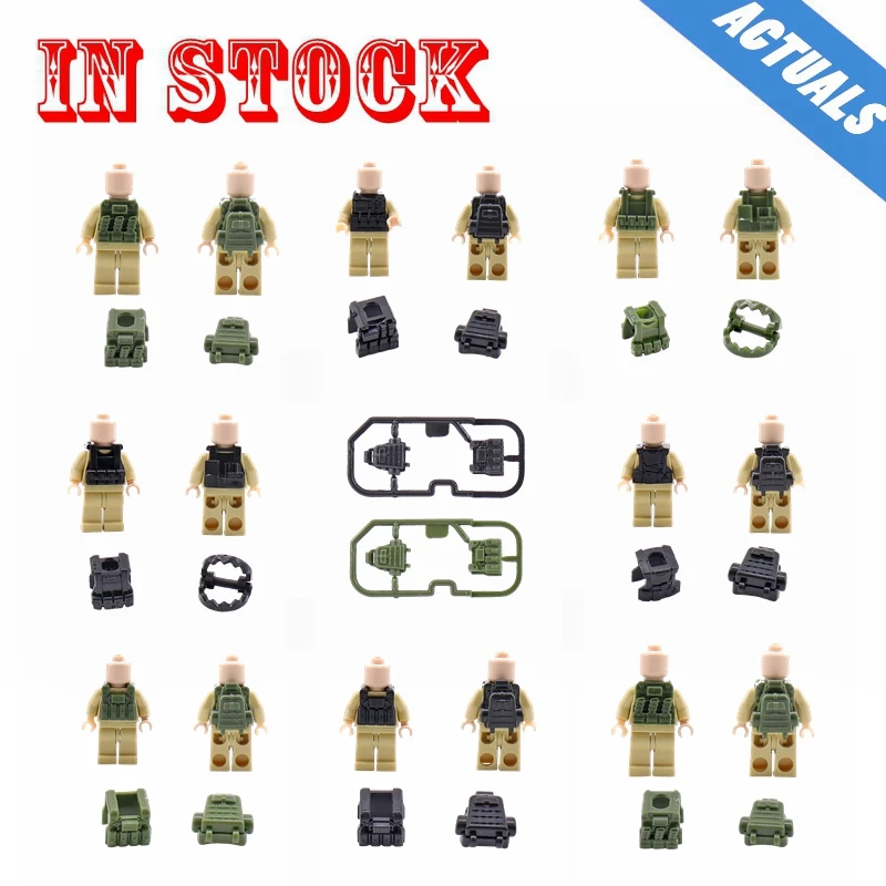 Legoing Military Body Armor Catcher Backpack Shield SWAT Army Police Figure Set Parts Accessories Model Building Blocks Legoings
Legoing Military Body Armor Catcher Backpack Shield SWAT Army Police Figure Set Parts Accessories Model Building Blocks Legoings