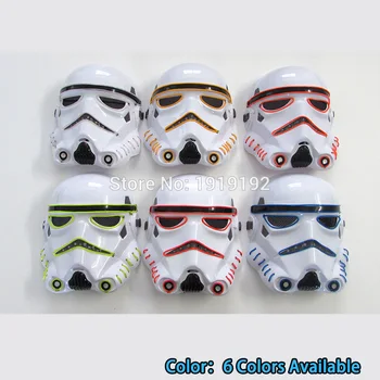Moive Style mask EL Flashing EL wire Rope tube party EL masks Halloween mask for costume By 3v Steady on/ Sound Active Driver
Moive Style mask EL Flashing EL wire Rope tube party EL masks Halloween mask for costume By 3v Steady on/ Sound Active Driver