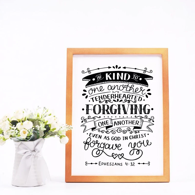 Bible Verse Be Kind Quotes Prints Christian Poster Modern Minimalist Scripture Quote Wall Art Picture Home Decor Canvas Painting
Bible Verse Be Kind Quotes Prints Christian Poster Modern Minimalist Scripture Quote Wall Art Picture Home Decor Canvas Painting