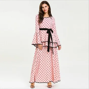 Full length fake two pieces Muslim robes syari female fashion islamic abaya prayer service clothing with belt wq1648 factory
Full length fake two pieces Muslim robes syari female fashion islamic abaya prayer service clothing with belt wq1648 factory