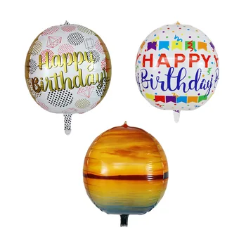 20pcs 4D 22inch Round Aluminum Foil Balloons Print Happy Birthday Letter Helium Party Ballon Supplies Wedding Event Decorations 
20pcs 4D 22inch Round Aluminum Foil Balloons Print Happy Birthday Letter Helium Party Ballon Supplies Wedding Event Decorations