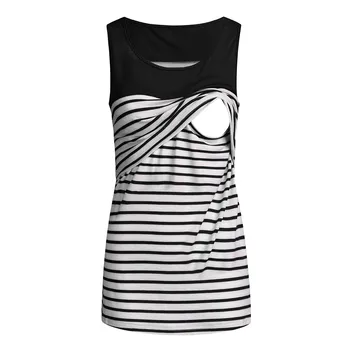 Maternity blouse Summer Women's Maternity Loose Comfy Pull-up Nursing Tank Tops Vest For Breastfeeding(black)
Maternity blouse Summer Women's Maternity Loose Comfy Pull-up Nursing Tank Tops Vest For Breastfeeding(black)