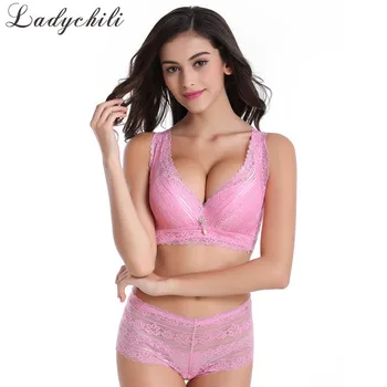 Ladychili Women Intimates Cute Full Lace Pink Bra Six Back Hooks Underwire Bra Push Up Bralette Cotton Seamless Brassiere DD43
Ladychili Women Intimates Cute Full Lace Pink Bra Six Back Hooks Underwire Bra Push Up Bralette Cotton Seamless Brassiere DD43
