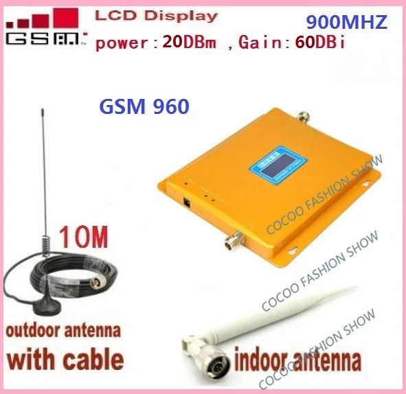 Full Set ! LCD display 2G GSM 900 MHz 900mhz Mobile Phone Cell Phone signal Booster Repeater amplifier 65db with gsm antenna
Full Set ! LCD display 2G GSM 900 MHz 900mhz Mobile Phone Cell Phone signal Booster Repeater amplifier 65db with gsm antenna