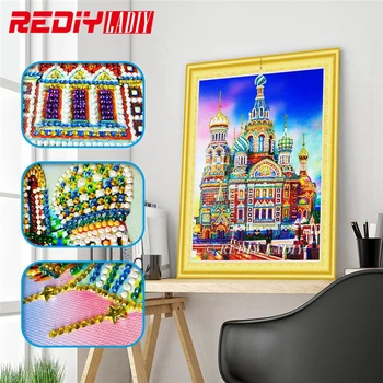 5D Special Shaped Diamond Embroidery Crystal Kremlin Palace Diamond Painting Shining Round Rhinestones Cross Stitch Home Decor
5D Special Shaped Diamond Embroidery Crystal Kremlin Palace Diamond Painting Shining Round Rhinestones Cross Stitch Home Decor