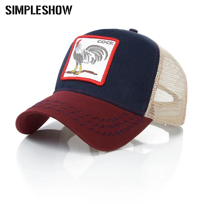 SIMPLESHOW New Fashion Baseball Cap Women Men Breathable Mesh Caps Unisex Snapback Hat Embroidery Animals Hip Hop Hat Bone
SIMPLESHOW New Fashion Baseball Cap Women Men Breathable Mesh Caps Unisex Snapback Hat Embroidery Animals Hip Hop Hat Bone