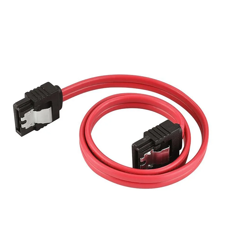 5pcs 18" Straight-Through Connector SATA 3.0 III High Speed 6.0 Gbps Data Cable with Locking Latch @JH
5pcs 18" Straight-Through Connector SATA 3.0 III High Speed 6.0 Gbps Data Cable with Locking Latch @JH