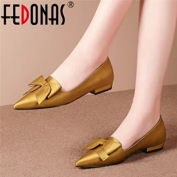 FEDONAS 2020 Spring Summer Solid Silk Prom Shoes Woman Brand Pointed Toe Butterfly-Knot Decoration Shoes Top Quality Women Pumps
FEDONAS 2020 Spring Summer Solid Silk Prom Shoes Woman Brand Pointed Toe Butterfly-Knot Decoration Shoes Top Quality Women Pumps