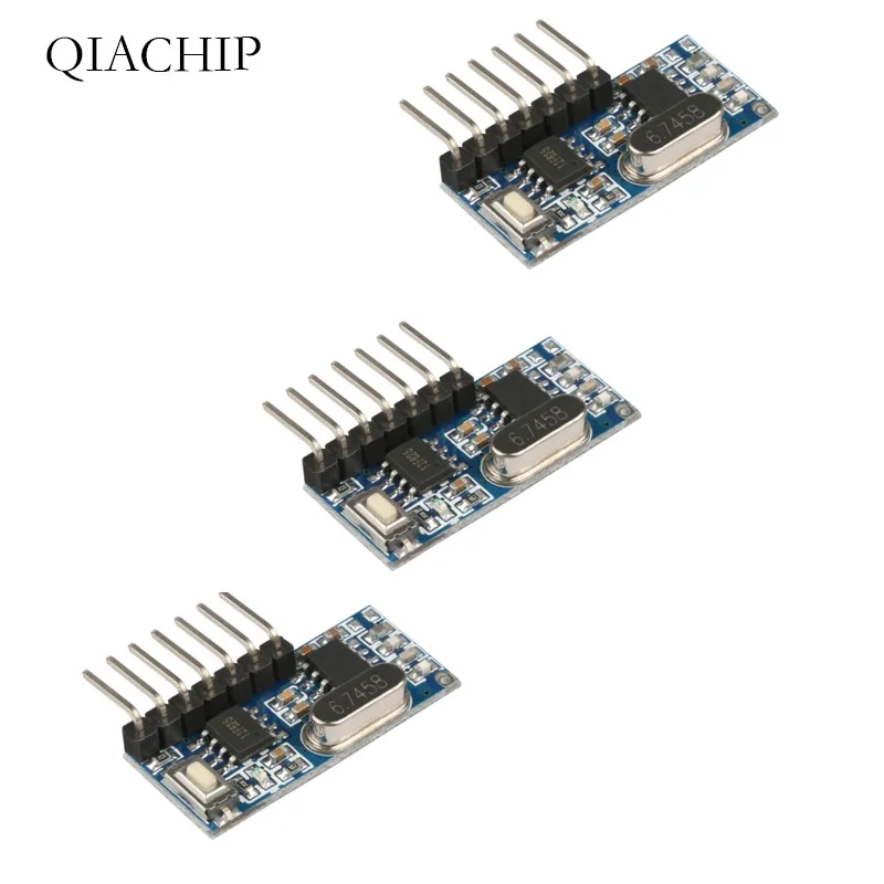 Universal3Pcs 433Mhz Wireless Remote Control Switch 4CH RF Relay EV1527 Encoding Learning Module For Light Relay Receiver
Universal3Pcs 433Mhz Wireless Remote Control Switch 4CH RF Relay EV1527 Encoding Learning Module For Light Relay Receiver