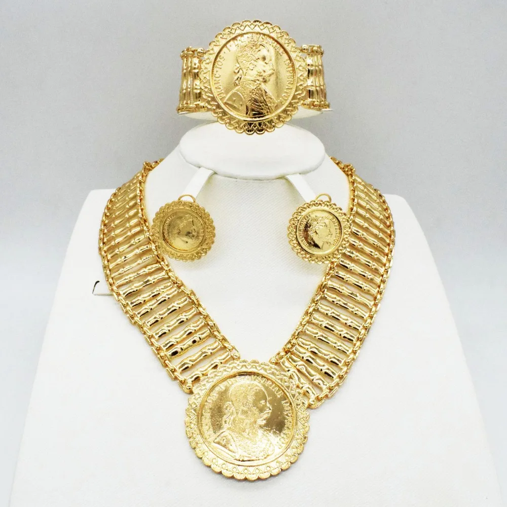 gold lady jewelry