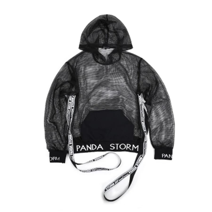 Harajuku Hoodie Women Casual Mesh Ribbon Streetwear Hip Hop Pullover Sweatshirt Korean Tracksuit Pullovers Hoodies Women 50F0009
Harajuku Hoodie Women Casual Mesh Ribbon Streetwear Hip Hop Pullover Sweatshirt Korean Tracksuit Pullovers Hoodies Women 50F0009