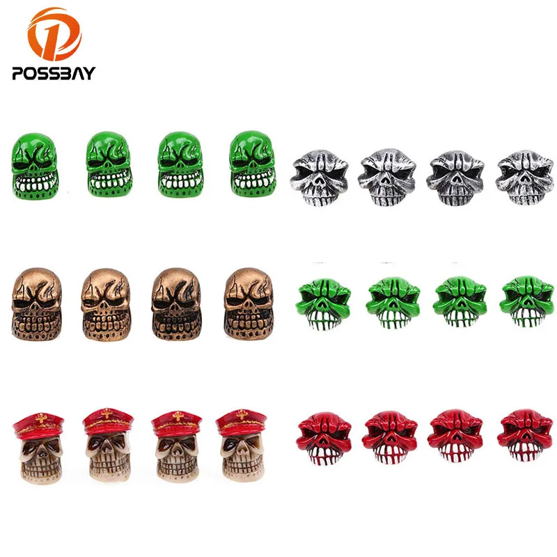 POSSBAY Skull Universal Car Wheel Tire Valve Caps Black Red Green Auto Motorcycle Bicycle Air Cover Auto Airtight Stems Cover
POSSBAY Skull Universal Car Wheel Tire Valve Caps Black Red Green Auto Motorcycle Bicycle Air Cover Auto Airtight Stems Cover
