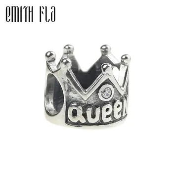 Authentic 925 Sterling Silver Imperial Crown Charm Beads DIY Fit For European Troll Bracelet & Necklace Vintage Jewelry
Authentic 925 Sterling Silver Imperial Crown Charm Beads DIY Fit For European Troll Bracelet & Necklace Vintage Jewelry