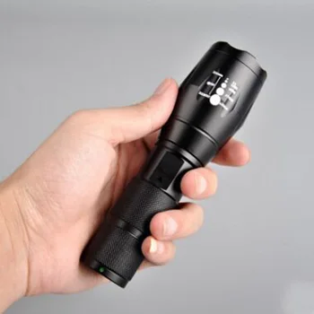 High Power CREE XML-T6 5 Modes 800 Lumens LED Flashlight Waterproof Zoomable Torch lights
High Power CREE XML-T6 5 Modes 800 Lumens LED Flashlight Waterproof Zoomable Torch lights