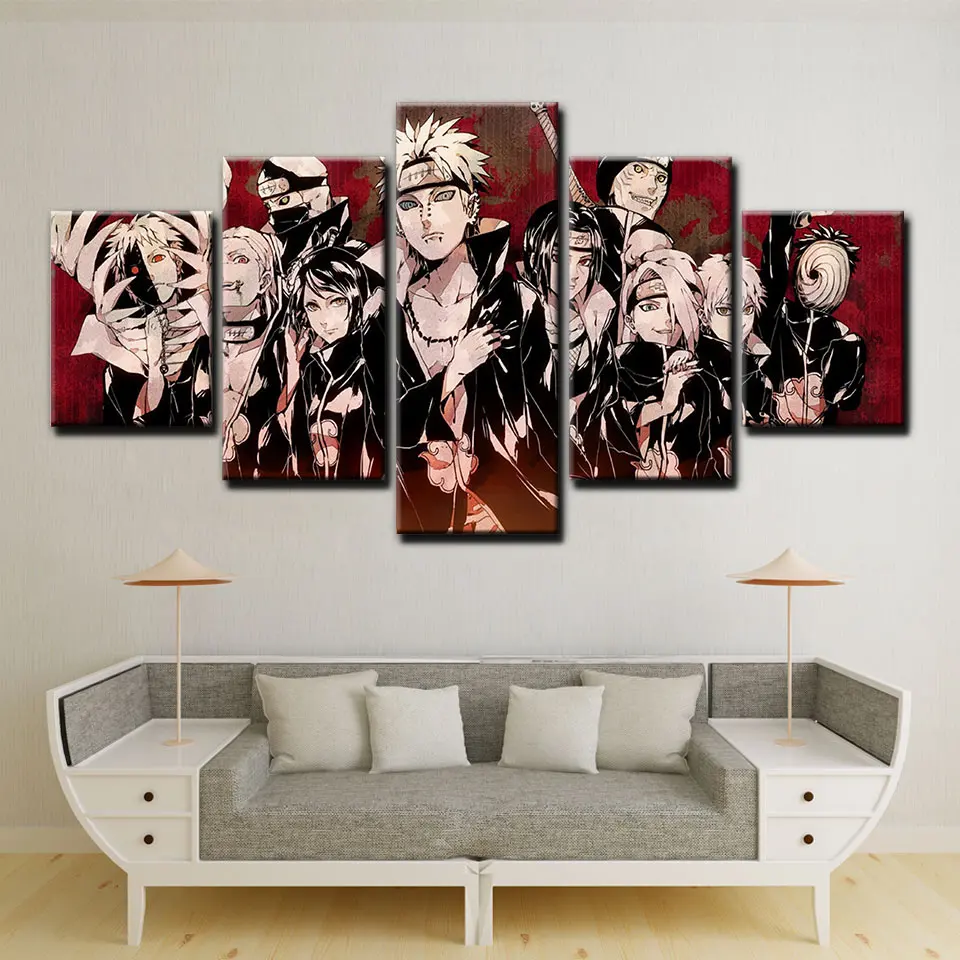 ArtSailing 5 panel wall art Naruto poster japan anime comic poster painting Print framed large canvas Monkey D poster
ArtSailing 5 panel wall art Naruto poster japan anime comic poster painting Print framed large canvas Monkey D poster