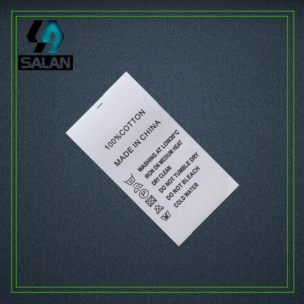 custom Synthetic tape printed tags Sewing Tag for clothing care labels fabric washing tags
custom Synthetic tape printed tags Sewing Tag for clothing care labels fabric washing tags