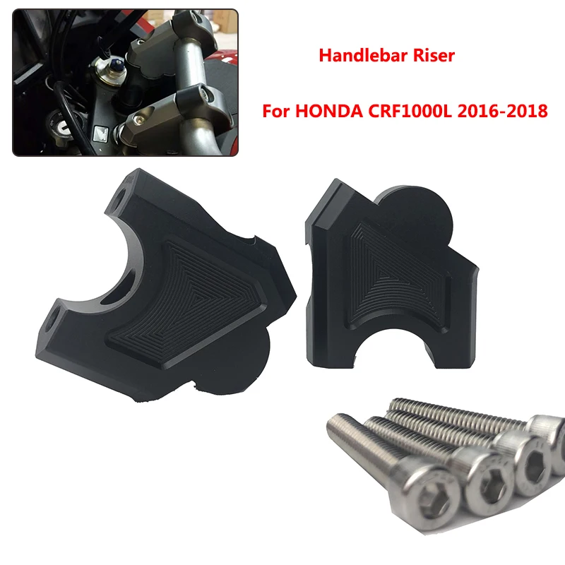 CRF1000L Motorcycle Handlebar Riser Handle bar Clamp Higher Extend Adapter For HONDA CRF 1000L Africa Twin ABS/DCT 2016-2018 017
CRF1000L Motorcycle Handlebar Riser Handle bar Clamp Higher Extend Adapter For HONDA CRF 1000L Africa Twin ABS/DCT 2016-2018 017