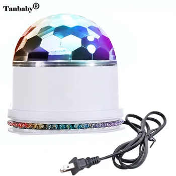 48LEDs RGB Stage Light Sound Actived Auto RGB Mini Rotating Magic Disco Ball Strobe PAR Party Lights For DJ Dancing Show
48LEDs RGB Stage Light Sound Actived Auto RGB Mini Rotating Magic Disco Ball Strobe PAR Party Lights For DJ Dancing Show