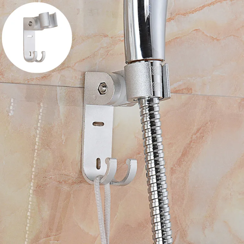 Adjustable Shower Mounting Brackets Punch-free Wall Mounted Shower Head Hose Holder with Hook Bathroom Accessories
Adjustable Shower Mounting Brackets Punch-free Wall Mounted Shower Head Hose Holder with Hook Bathroom Accessories