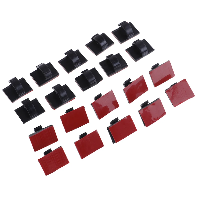 Adhesive Car Cable Clips Cable Winder Drop Wire Tie Fixer Holder Cord Organizer Management Desk Cable Tie Clamps 20pcs
Adhesive Car Cable Clips Cable Winder Drop Wire Tie Fixer Holder Cord Organizer Management Desk Cable Tie Clamps 20pcs