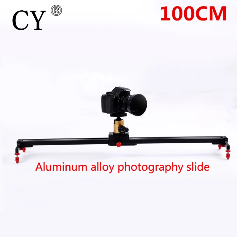 

Pro 100cm Camera Track Dolly Slider Rail System Stabilizing Movie Film Video for DSLR DV Cameras Camcorder Photography