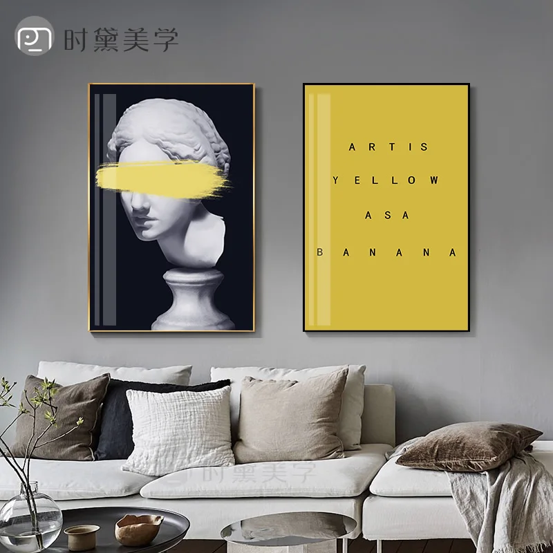 Post-Modern statue figure creative Canvas Painting Fahsion Poster Print Wall Art Picture For Living Room Aisle Modern Home Decor
Post-Modern statue figure creative Canvas Painting Fahsion Poster Print Wall Art Picture For Living Room Aisle Modern Home Decor