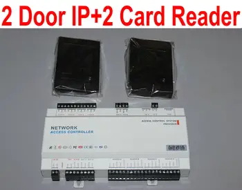 Two Door IP Based access controller board+ 2 pcs of low end card reader, rfid card access system,web control,pc software monitor
Two Door IP Based access controller board+ 2 pcs of low end card reader, rfid card access system,web control,pc software monitor
