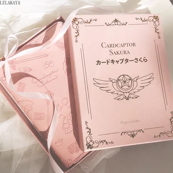 Card Captor Sakura Anime Action Figure Printed Creative Paper Notebook Mini Cartoon Pink Zipper Book Cover Metal Pens Gift Doll
Card Captor Sakura Anime Action Figure Printed Creative Paper Notebook Mini Cartoon Pink Zipper Book Cover Metal Pens Gift Doll
