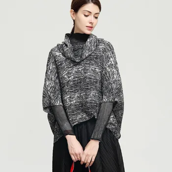 LANMREM 2020 Batwing Sleeves Striped Gray Scarf Collar Loose Pullover Pleated Vintage Autumn And Winter Women Sweatshirt WH70201
LANMREM 2020 Batwing Sleeves Striped Gray Scarf Collar Loose Pullover Pleated Vintage Autumn And Winter Women Sweatshirt WH70201