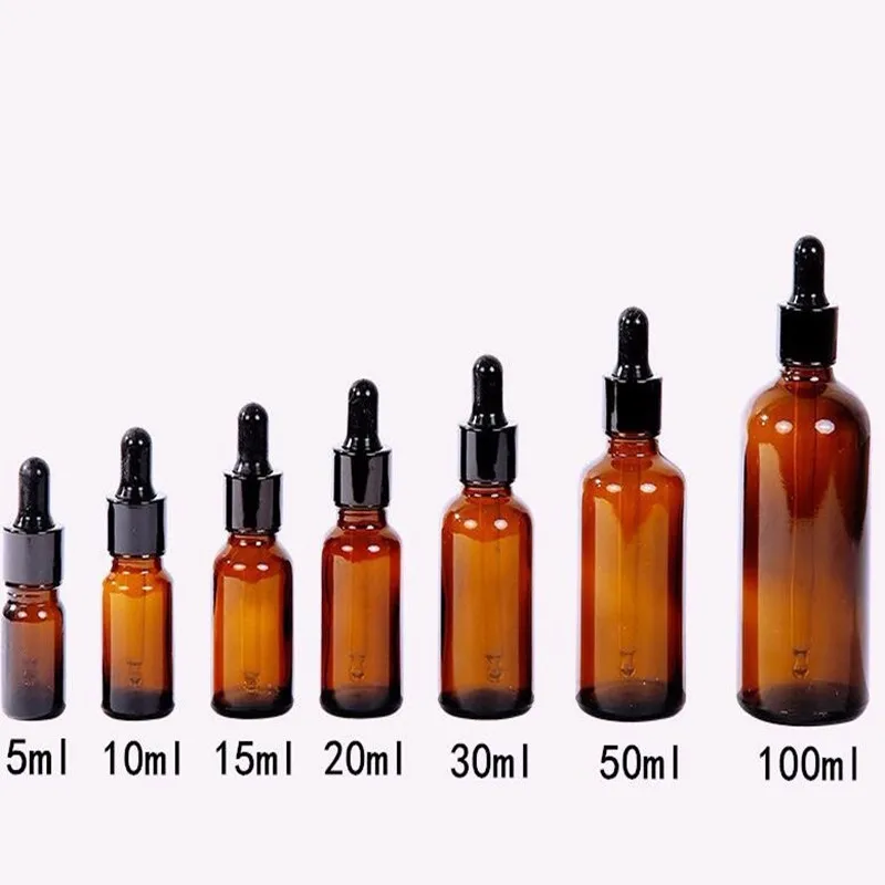 5-30ml Amber Glass Dropper Bottle Refillable Empty Container Vials With Pipette For Cosmetic Perfume Essential Oil Bottles S5256
5-30ml Amber Glass Dropper Bottle Refillable Empty Container Vials With Pipette For Cosmetic Perfume Essential Oil Bottles S5256