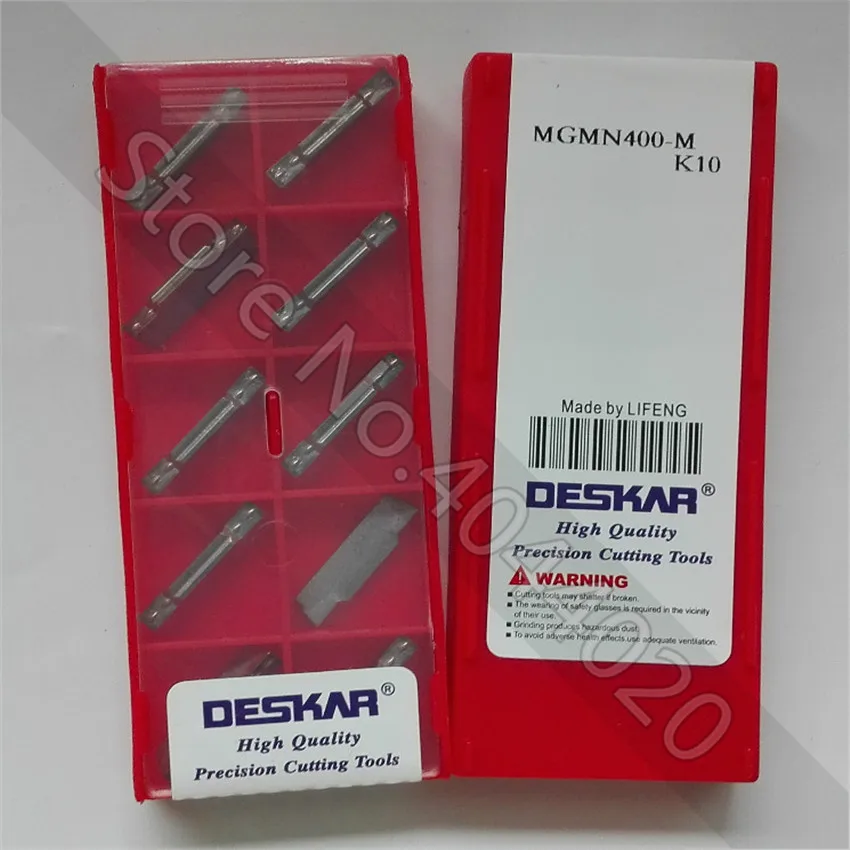 10P DESKAR MGMN400-M K10 Threading Carbide Insert Lathe Cutter Tool Copper Aluminum Nonferrous metal
10P DESKAR MGMN400-M K10 Threading Carbide Insert Lathe Cutter Tool Copper Aluminum Nonferrous metal