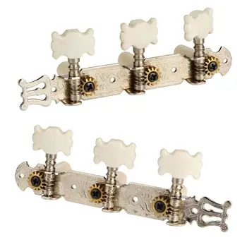 2pcs/set Silver Classic Guitar String Tuning Pegs Tuners Machine Heads Guitar Parts Accessories 120 x 40 x 35mm
2pcs/set Silver Classic Guitar String Tuning Pegs Tuners Machine Heads Guitar Parts Accessories 120 x 40 x 35mm