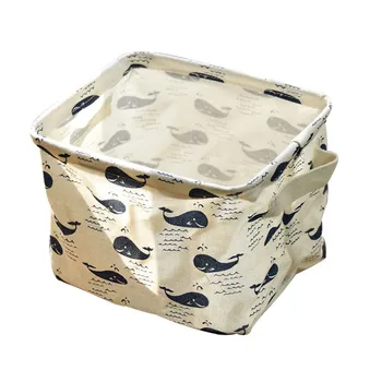 Storage Basket Waterproof Canvas Desktop Cosmetic Stationery Sundries Storage Boxes
Storage Basket Waterproof Canvas Desktop Cosmetic Stationery Sundries Storage Boxes