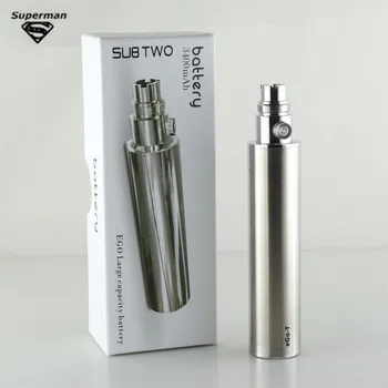 ego 3400mah Battery Electronic Cigarette vape Battery Ego Variable Voltage 3.2V-4.2V Vape Pen Battery With 510 Thread
ego 3400mah Battery Electronic Cigarette vape Battery Ego Variable Voltage 3.2V-4.2V Vape Pen Battery With 510 Thread