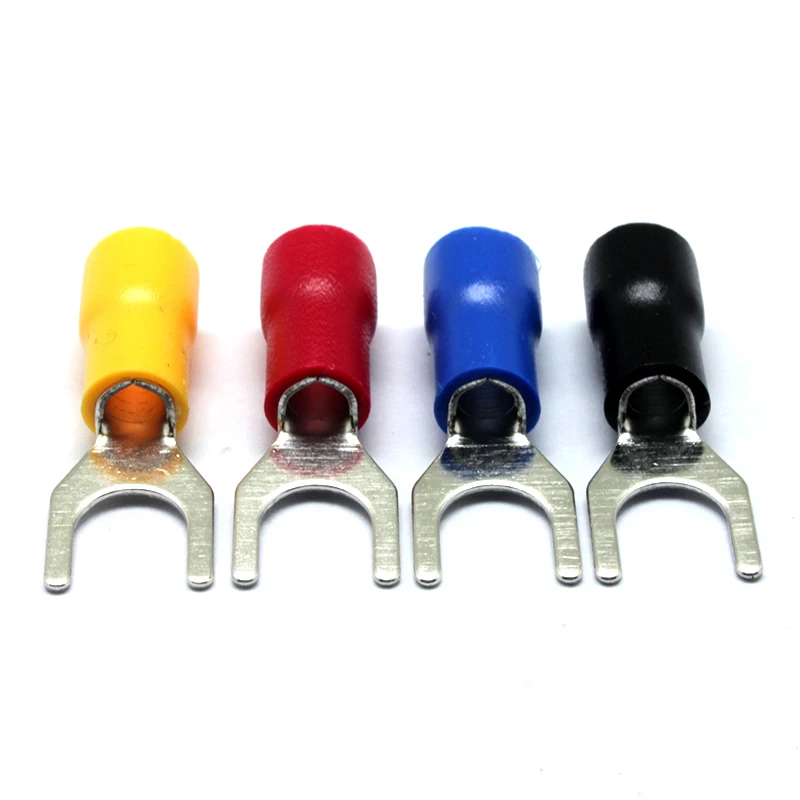 10pcs/lot Cold pressure terminal SV3.5-6 forked fork type Y type Y type insert spring connector 0.5mm thick
10pcs/lot Cold pressure terminal SV3.5-6 forked fork type Y type Y type insert spring connector 0.5mm thick