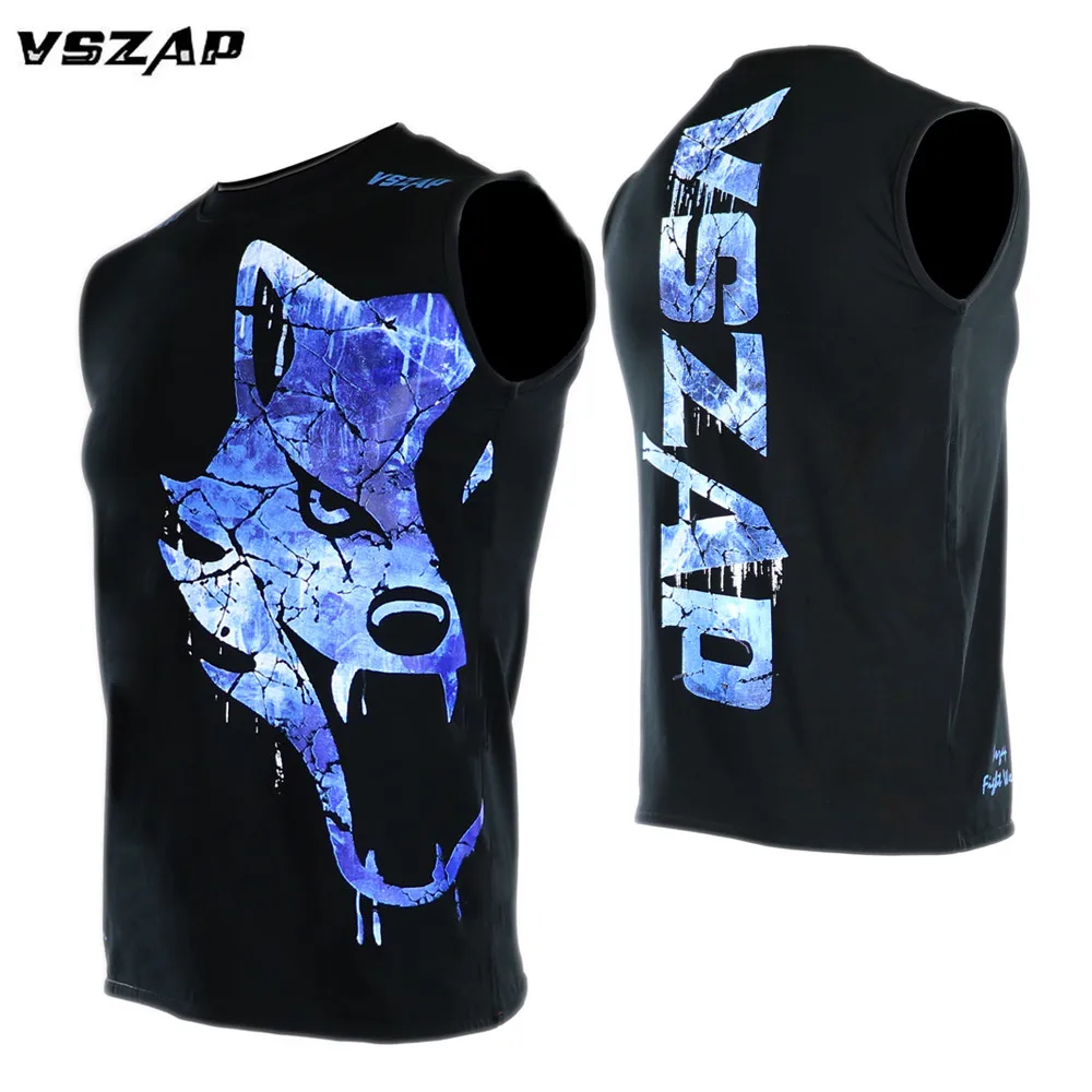 VSZAP ICE and FIRE Boxing MMA T Shirt Gym Tee Shirt Fighting Fighting Martial Arts Fitness Training Muay Thai T Shirt Men Homme
VSZAP ICE and FIRE Boxing MMA T Shirt Gym Tee Shirt Fighting Fighting Martial Arts Fitness Training Muay Thai T Shirt Men Homme