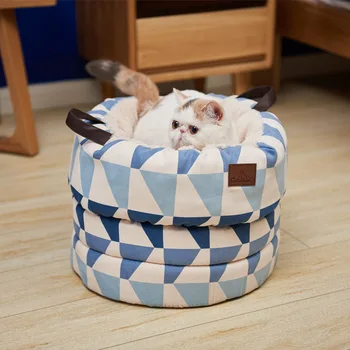 Pet Cat Deep Sleeping Bed Kennel Nest Warm Thicken Waterloo Soft Dog House for Small Puppy Chihuahua Cozy Kitten Cave Basket Bag
Pet Cat Deep Sleeping Bed Kennel Nest Warm Thicken Waterloo Soft Dog House for Small Puppy Chihuahua Cozy Kitten Cave Basket Bag