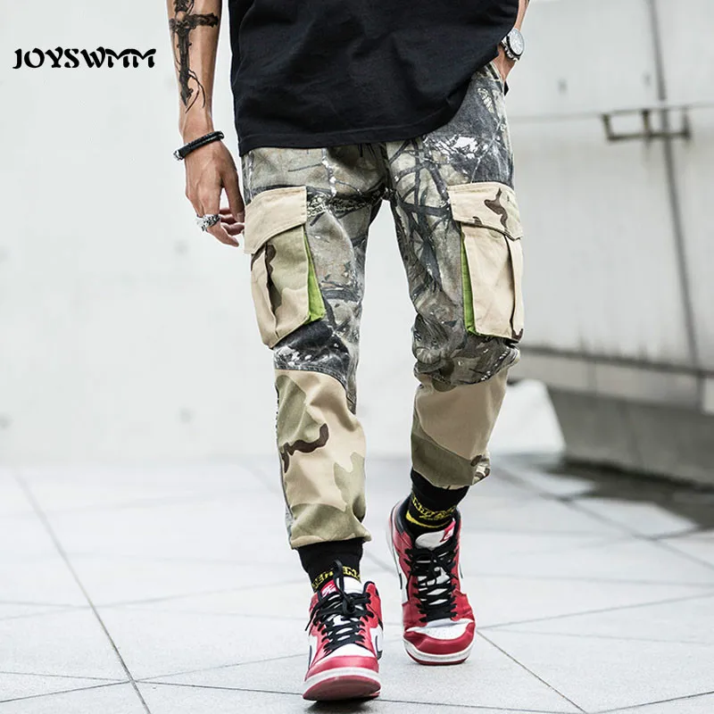Military Camouflage Pants Men Camo Baggy Pants Loose Cargo Pant Casual Trousers Men Pockets Cotton Male Pantalones Hombre Autumn
Military Camouflage Pants Men Camo Baggy Pants Loose Cargo Pant Casual Trousers Men Pockets Cotton Male Pantalones Hombre Autumn