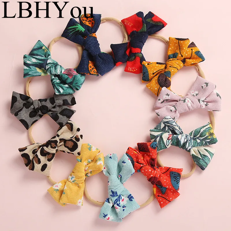 New Flowers Prints Corduroy Bows Nylon Headbands,One Size Fit Most Knot Bows Elastic Nylon Hairbands,Baby Girls Hair Accessories
New Flowers Prints Corduroy Bows Nylon Headbands,One Size Fit Most Knot Bows Elastic Nylon Hairbands,Baby Girls Hair Accessories