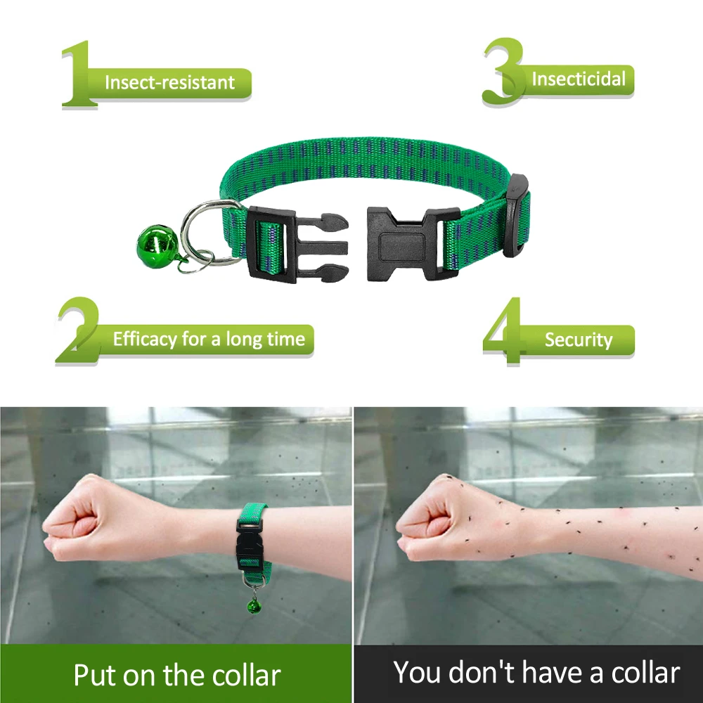 Cat Dog Flea Collar Flea And Tick Collar Nylon Anti Pest Lice Collars