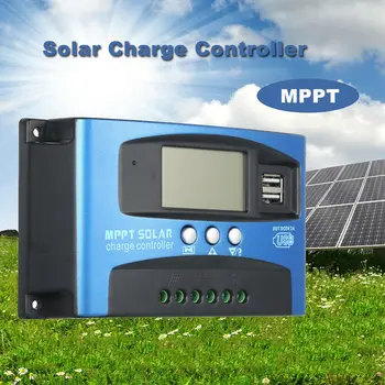 40A MPPT Solar Panel Regulator Charge Controller Intelligent Control 12V/24V
40A MPPT Solar Panel Regulator Charge Controller Intelligent Control 12V/24V