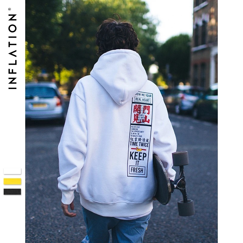 INFLATION Chinese Zhongwen Printed Funny Fleece Hoodies 2018 Winter Autumn Hip Hop Streetwear Fashion Casual Sweatshirts 8780W
INFLATION Chinese Zhongwen Printed Funny Fleece Hoodies 2018 Winter Autumn Hip Hop Streetwear Fashion Casual Sweatshirts 8780W