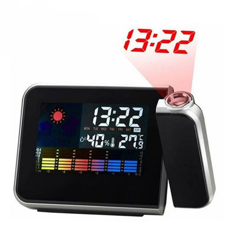 Digital Weather Station Wireless RCC Radio Controlled Time Alarm Clock with Outdoor Temperature Thermometer Humidity Hygrometer
Digital Weather Station Wireless RCC Radio Controlled Time Alarm Clock with Outdoor Temperature Thermometer Humidity Hygrometer