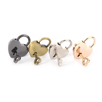 Mini Padlock Small Love Heart Shape Padlock Tiny Luggage Bag Case Lock With Keys Zinc Alloy Suitcase Locker 1PCS
Mini Padlock Small Love Heart Shape Padlock Tiny Luggage Bag Case Lock With Keys Zinc Alloy Suitcase Locker 1PCS