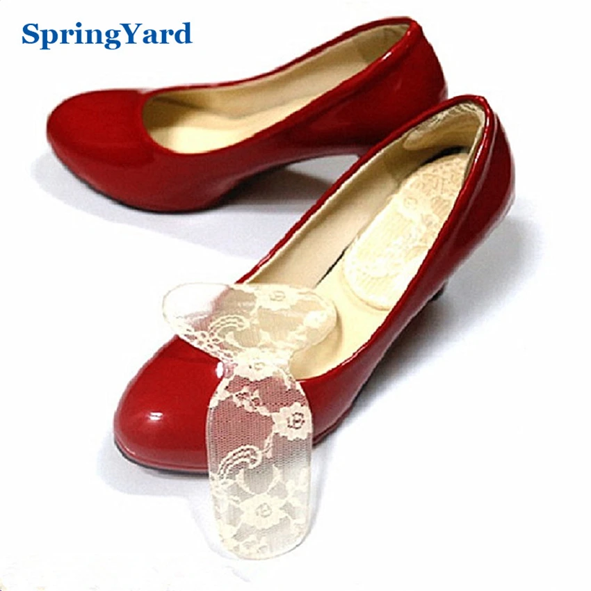 2 In 1 Gel + Lace Lady Heels/Sandals Heel Grips Sticker and Heel Cushion Pad Foot Care Insoles for Shoe Woman
2 In 1 Gel + Lace Lady Heels/Sandals Heel Grips Sticker and Heel Cushion Pad Foot Care Insoles for Shoe Woman