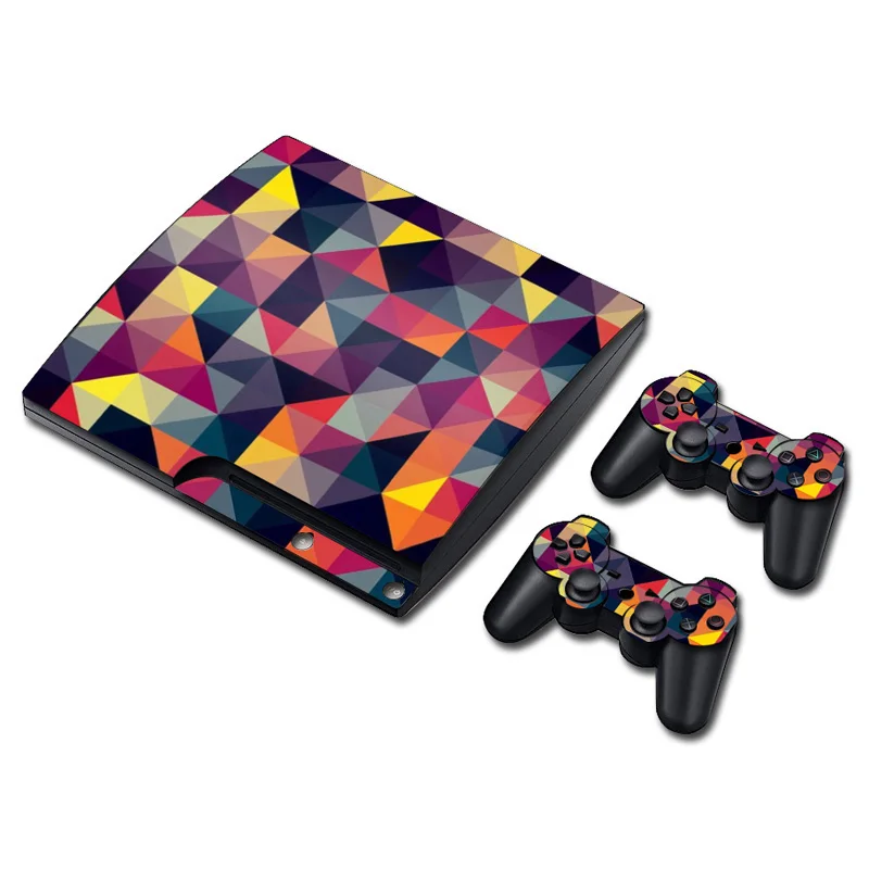 Popular Design Colorful Skin Sticker Vinyl console and controller skin sticker for PS3 slim protective cover
Popular Design Colorful Skin Sticker Vinyl console and controller skin sticker for PS3 slim protective cover