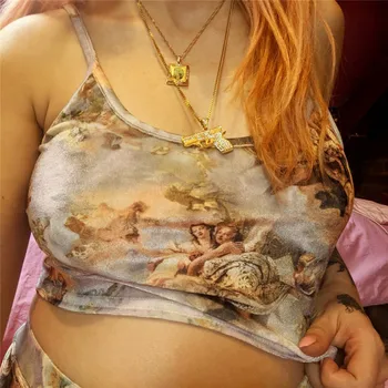 angel cupid print sexy green mesh top harajuku women belly shirt streetwear summer women 2019 motion vogue
angel cupid print sexy green mesh top harajuku women belly shirt streetwear summer women 2019 motion vogue