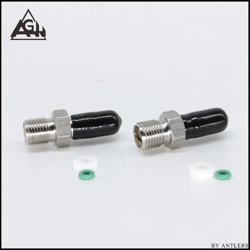 Paintball PCP Filling Nipple Stainless Steel 8mm Air Tank Quick Release Coupler Plug with One Way Foster M10*1 BSP THREAD X2PCS
Paintball PCP Filling Nipple Stainless Steel 8mm Air Tank Quick Release Coupler Plug with One Way Foster M10*1 BSP THREAD X2PCS