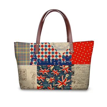 Customized Personalized Women Satchel Bag Printing UK USA Flag Shoulder Handbag Creative Casual Top-handle Bag Large Capacity
Customized Personalized Women Satchel Bag Printing UK USA Flag Shoulder Handbag Creative Casual Top-handle Bag Large Capacity