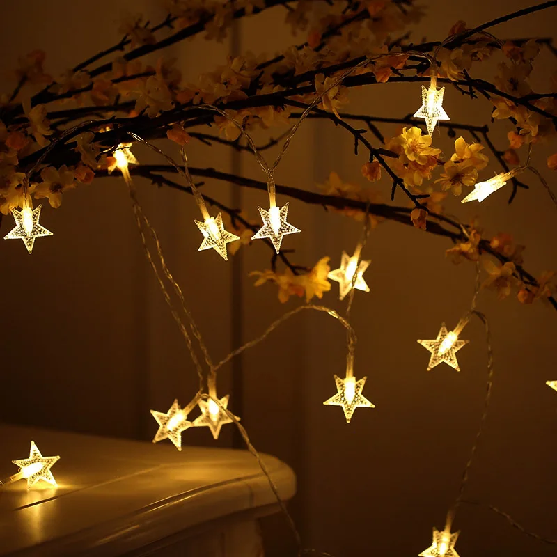 1.5/3/6/10m Copper Wire LED Star String Lights AA Battery Operated Christmas LED Ball Shape Fairy Lights for Holiday Party Decor
1.5/3/6/10m Copper Wire LED Star String Lights AA Battery Operated Christmas LED Ball Shape Fairy Lights for Holiday Party Decor